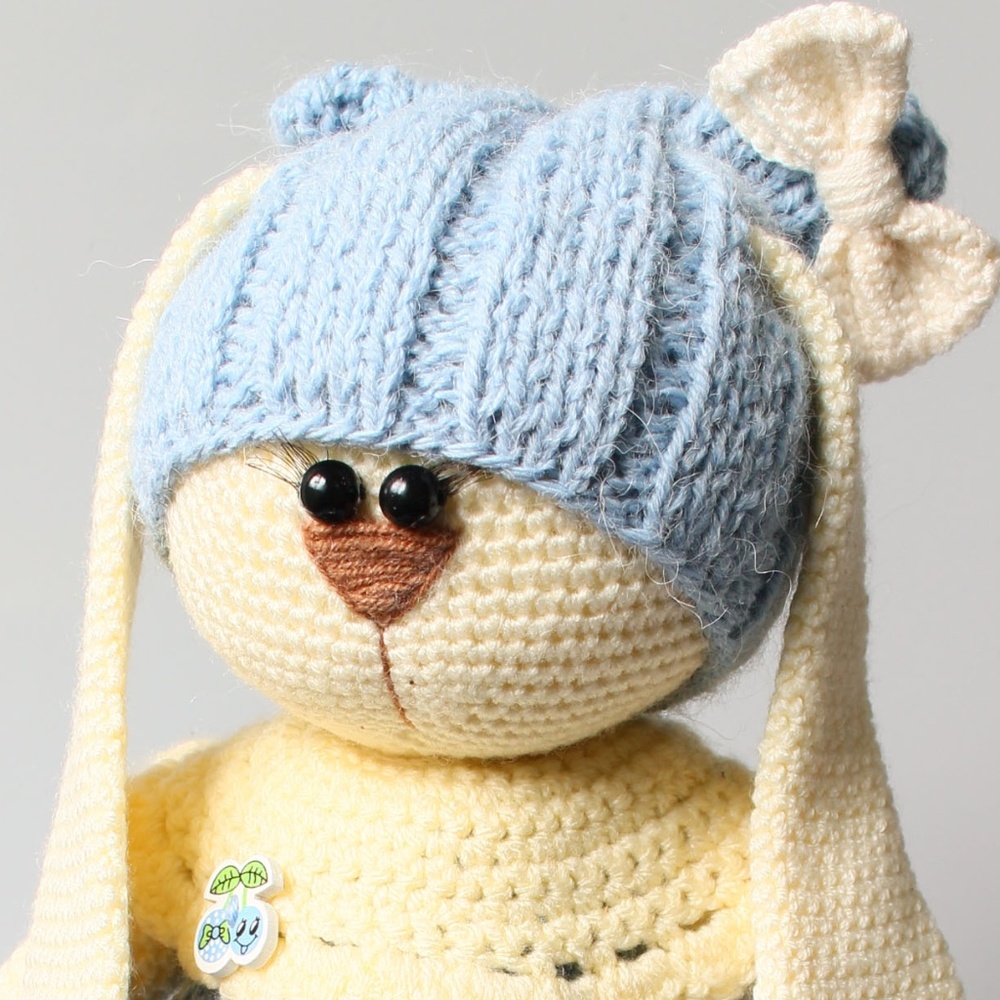 handmade crocheted Bunny Toy ♥ new